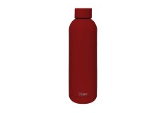 Termos Zilan ZLN9842 tip sticla sport, capacitate 500ml, interior din inox, pereti dublii, rosu