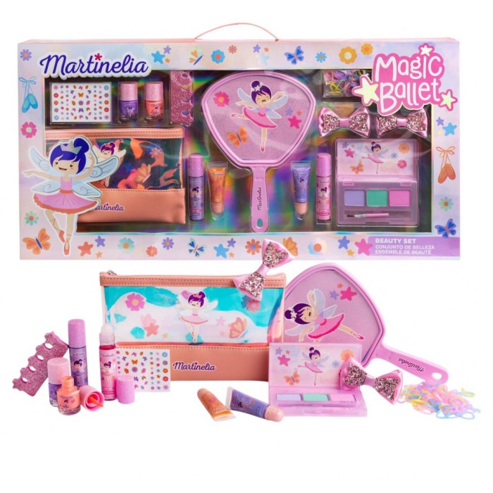 Set cosmetice pentru fetite Mega Beauty Set, Magic Ballet, 35104, Martinelia