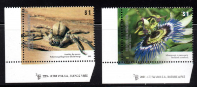 ARGENTINA 2009, Fauna, serie neuzata, MNH foto