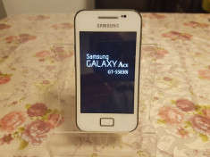 Smartphone Samsung Galaxy Ace S5830I Alb Liber retea Livrare gratuita! foto