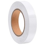 Cumpara ieftin Banda reflectorizanta, alb, 2,5 cm x 20 m, PVC