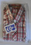 Camasa barbateasca Braila / Brainconf - marimea 39 / perioada comunista 1987 - Moda vintage