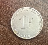 C50 - Moneda foarte veche - Burundi - 1 franc - 1993