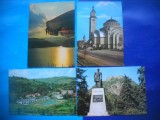 HOPCT LOT 2451 -IP-ASPECTE DIN -JUD HUNEDOARA-4 CARTI POSTALE-CIRCULATE