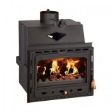 Focar de semineu, Prity C, 4,6 kg/h, 660 x 570 x 720
