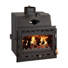 Focar de semineu, Prity C, 4,6 kg/h, 660 x 570 x 720