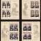 ✅RO 2019 LP 2264 &quot;Uniformele regalitatii ( I ) &quot; , minicoli de 4 + manseta , MNH