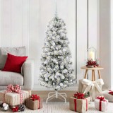 vidaXL Brad de Crăciun artificial cu ramuri articulare 150 cm PVC 3395589
