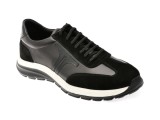 Cumpara ieftin Pantofi sport OTTER negri, 22311, din piele naturala