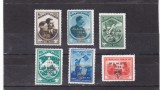 ROMANIA 1934 LP 98 JAMBOREEA NATIONALA SIBIU SERIE MNH