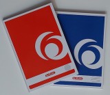 Registru A4, coperti carton, 200 file Patratele/Dictando, Herlitz