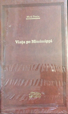 Mark Twain - Viata pe Mississippi Adevarul 2009 de lux in tipla 480 pag foto