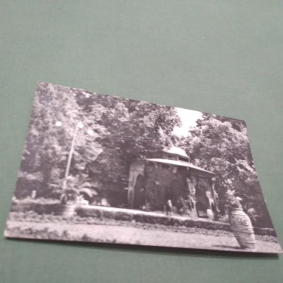 CARTE POSTALA -BUZIAS -PAVILIONUL APELOR MINERALE CIRCULATA foto