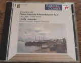 CD Tchaikovsky &lrm;&ndash; Piano Concerto &bull; Klavierkonzert No. 1 / Violin Concerto, sony music