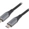 Cablu USB C 2.0 negru 1m