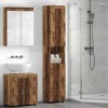 VidaXL Dulap de Baie TULUM Lemn vechi 37 x 31.5 x 203 cm Lemn compozit 880359