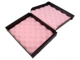 Cutie ESD cu burete 191x229x38mm Conductoare