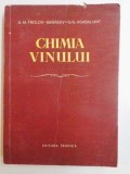 Chimia Vinului - Frolov, Bagreev, Agabaliant (1956), Editura Tehnica, 449 Pagini - Carte Stiinta