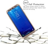 Cumpara ieftin Husa FullBody Silicon MyStyle Gold pentru Samsung Galaxy S8 acoperire completa 360 grade cu folie de protectie gratis