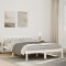vidaXL Cadru pat foarte lung fără saltea alb 160x210 cm lemn masiv pin 852437