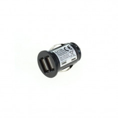 Adaptor de incarcare auto USB - Dual USB - 3.1A cu foto