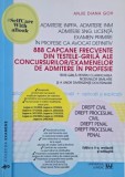 888 capcane frecvente din testele-grila ale concursurilor/examenelor de admitere in profesie. Teste-grila pentru clarificarea notiunilor similare si a