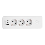 Prelungitor Lohuis cu 3 prize si 2 USB-C, 1.4 m