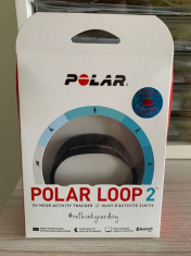 Bratara fitness tracker Polar Loop 2 negru, noua sigilata eMAG foto