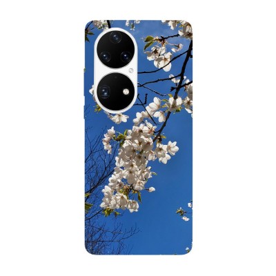 Husa compatibila cu Huawei P40 Pro model Cherry Blossom branch, Silicon, TPU, Viceversa foto