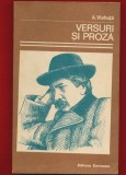 A. Vlahuta, "Versuri si proza" 1981