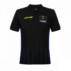 Valentino Rossi tricou polo VR46 - Yamaha black 2019 - XL