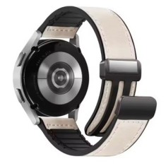 Curea Bej de SmartWatch Samsung Galaxy Watch / Huawei Watch GT5/5 Pro WZ3987
