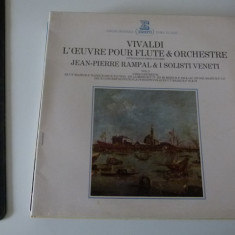 Vivaldi - piese pt. flaut,vinil