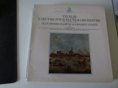 Vivaldi - piese pt. flaut,vinil foto