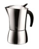 Espressor Moka Tescoma Inductie 4 Cesti Otel Inoxidabil Cafea Rasnita Argintiu