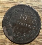 MNDSTR071 Italia 10 centesimi 1866