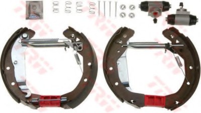 Set saboti frana OPEL ASTRA F Hatchback (53, 54, 58, 59) (1991 - 1998) TRW GSK1687 foto