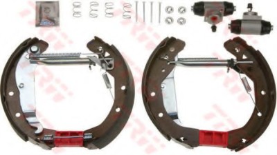 Set saboti frana OPEL VECTRA B (36) (1995 - 2002) TRW GSK1687 foto