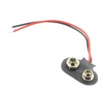 Soclu baterie 6F22, 6LR61, 1 baterie, CONNFLY, DS1092-17-BN24090, T102962