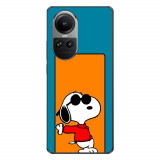 Husa compatibila cu Oppo Reno10 5G Silicon Gel Tpu Model Snoopy