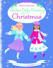 Sticker Dolly Dressing Christmas - Carte Usborne (5+) foto