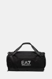 EA7 Emporio Armani geantă sport culoarea negru, AF19722.7X000013