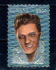 Guyana 1994 - Elvis, silber, Mi 4528 I neuzat
