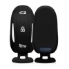 Husa Cheie Auto pentru Tesla - Model X, Silicon, Negru, 45661.01, Kwmobile