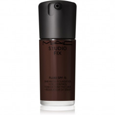 MAC Cosmetics Studio Fix Fluid SPF 15 24HR Matte Foundation + Oil Control machiaj cu efect matifiant SPF 15 culoare NW65 30 ml