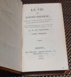 LA VIE DE SAINTE - THERESE (1818), univers enciclopedic gold