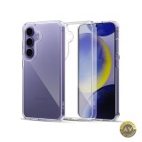Husa pentru Samsung Galaxy S25 S931 Tech-Protect Flexair Hybrid Transparenta