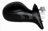 Oglinda exterioara stanga TYC Citroen Xsara I II, reglaj electric, sticla convexa incalzita, carcasa neagra, omologare ECE