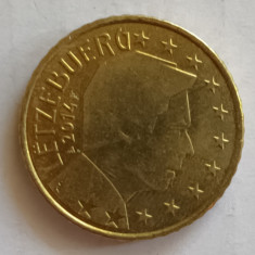 Moneda 50 eurocent Luxemburg 2014