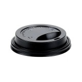 Capac plastic negru 90 mm pentru pahare 414473 ml Set 100 Buc